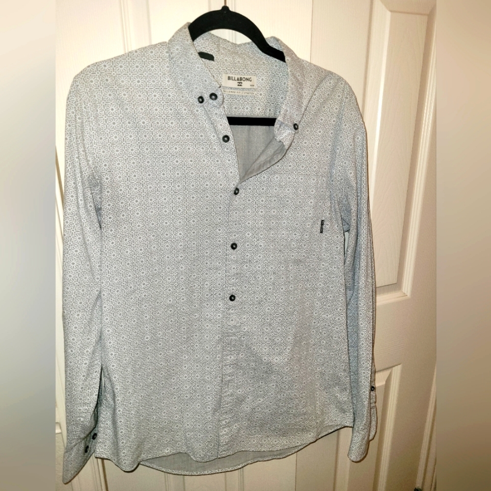 Billabong tailored fit stretch button up shirt